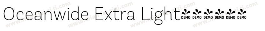 Oceanwide Extra Light字体转换